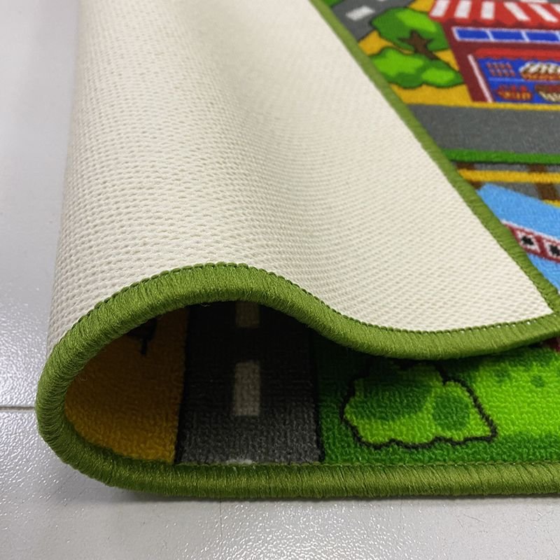 Barnmatta Trafikmatta 1 Tuftad - 133x175 cm