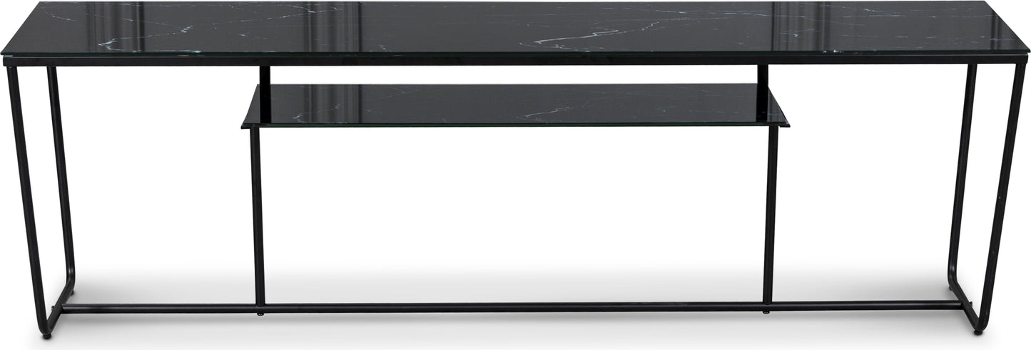 Svart underrede - 145x35x45 cm
