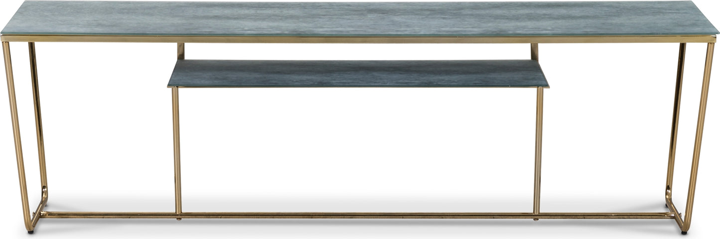 Stella Mässingsfärgat underrede - 145x35x45 cm