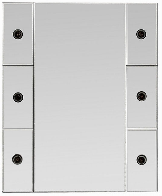 Babe sminkspegel med lamphållare