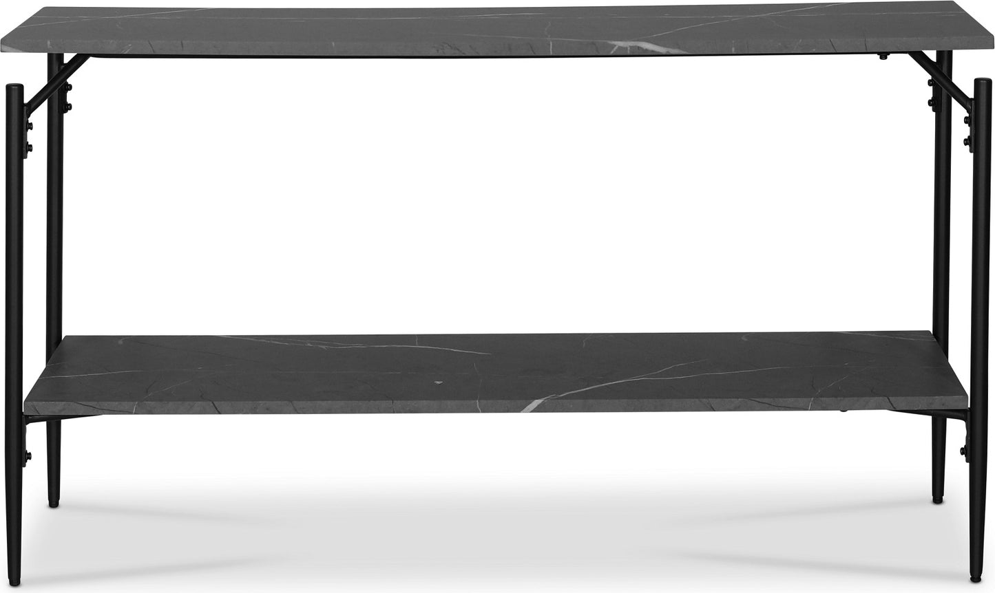 Wayne Konsolbord 135 x 90 cm - Grå marmor print