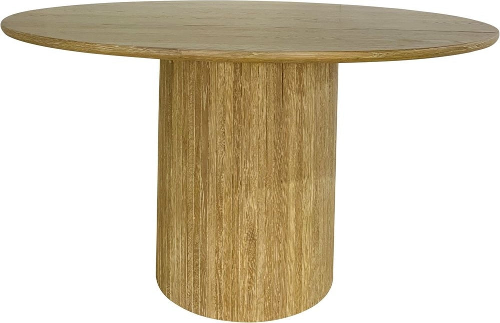 Nova runt matbord Ø130 cm - Whitewash Kolli 1