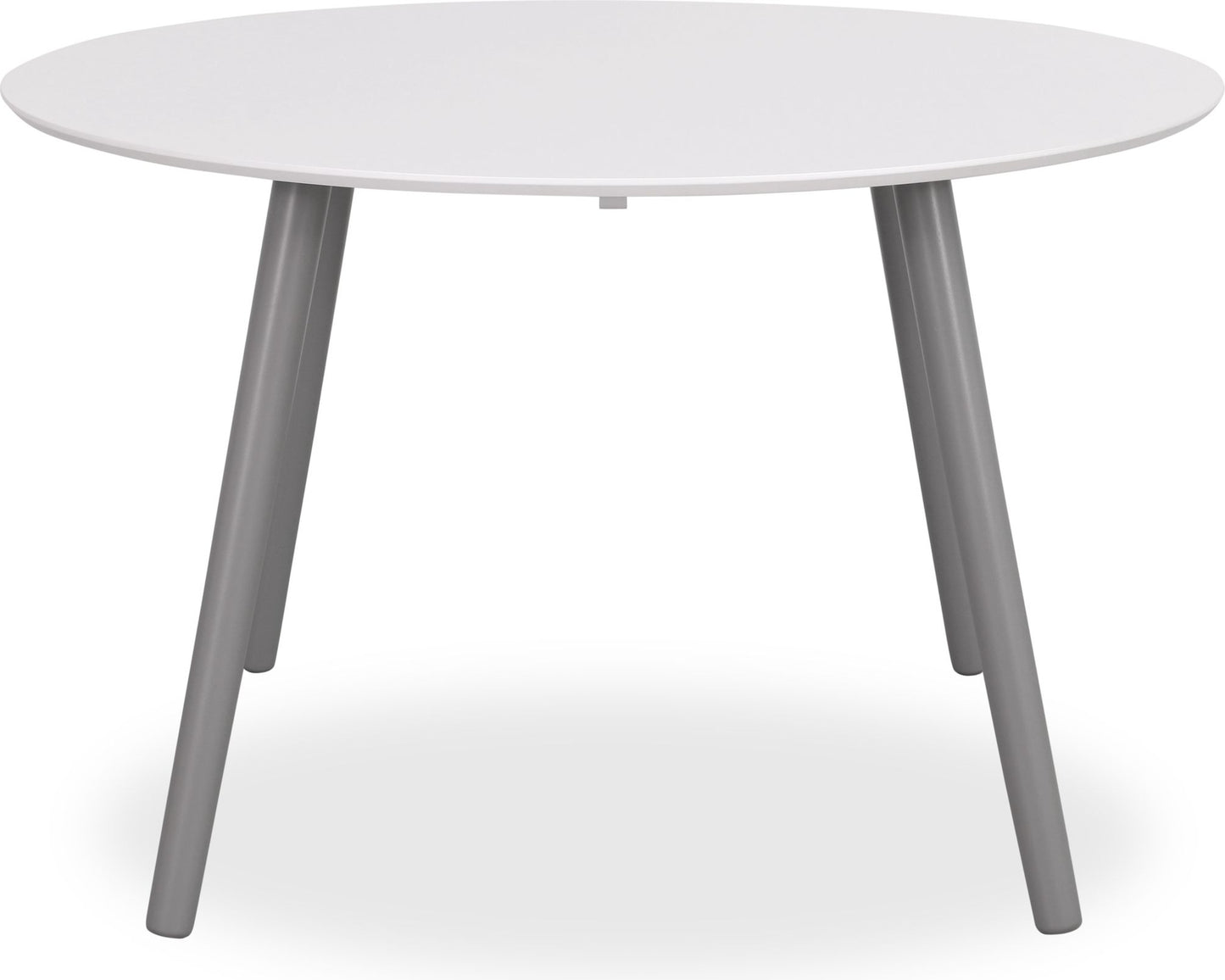 Rosvik runt matbord Ø120 cm - Vit/grå