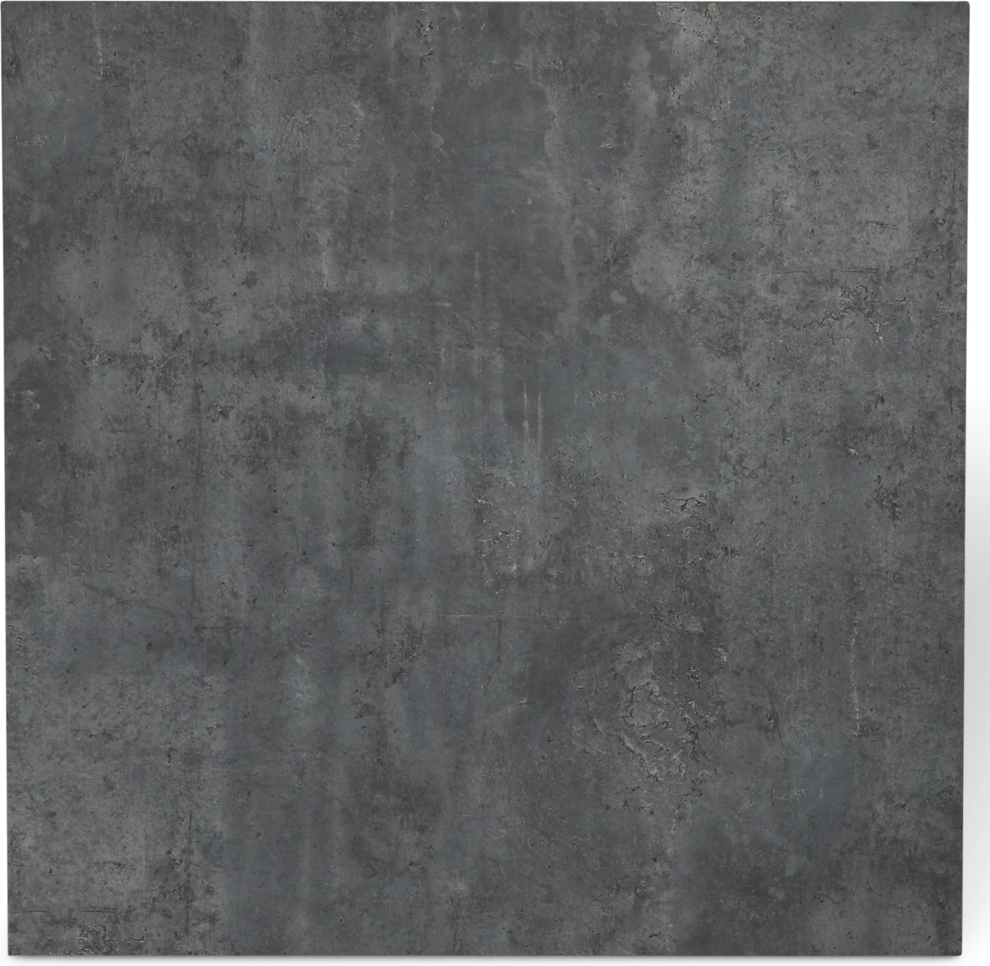 Sintorp matbord 120 cm - Svart / limestone marmorimitation - Toppskiva