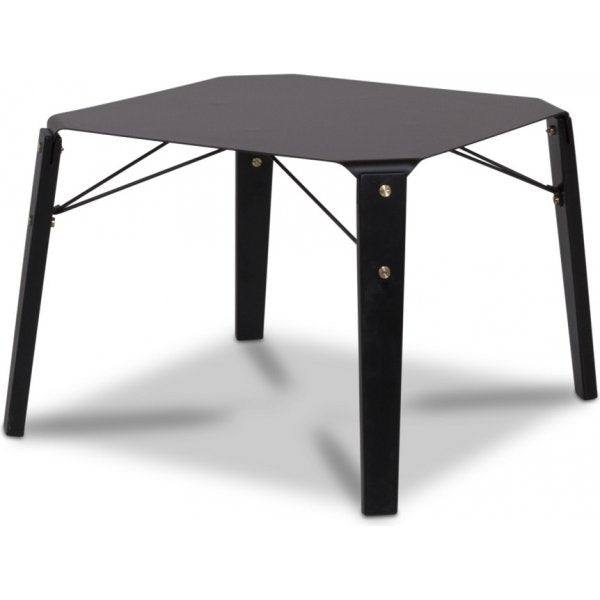 Talk fyrkantigt soffbord - Svart/Mässing
