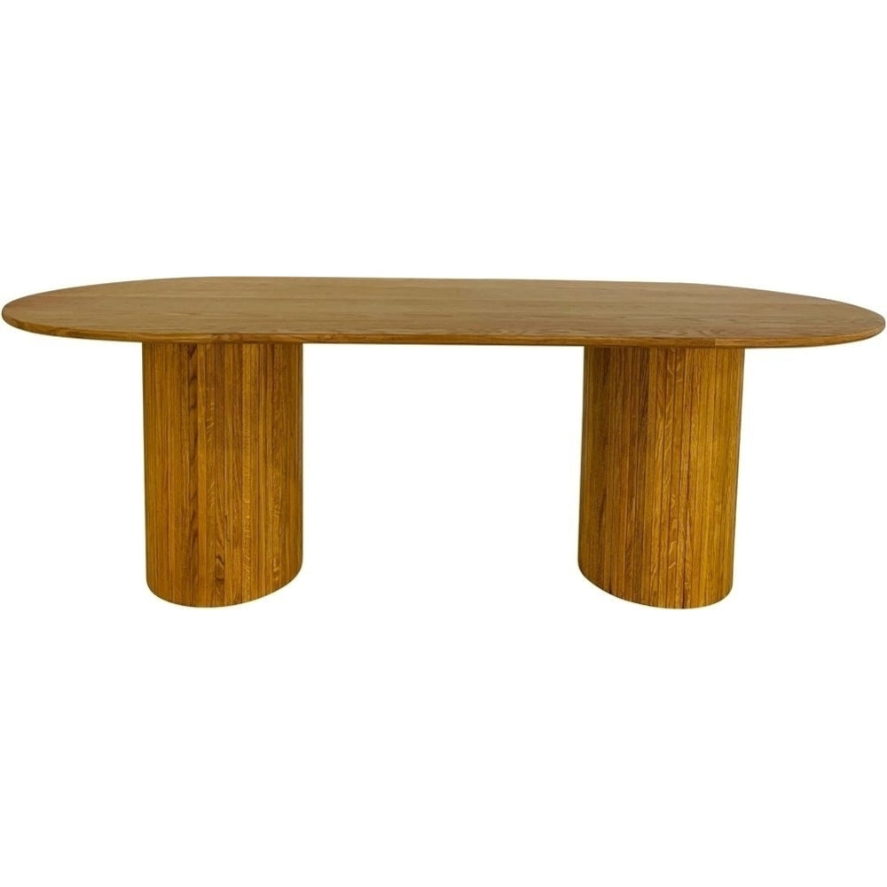 Nova matbord 215 cm - Oljad ekfanér Kolli 2