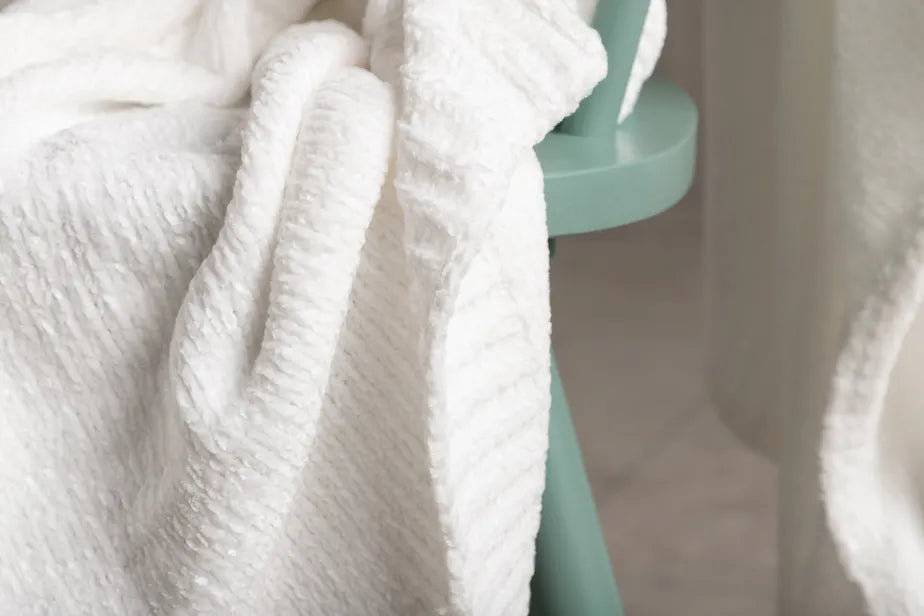 Ally Throw Polyester/shiny chenille - White/130*170