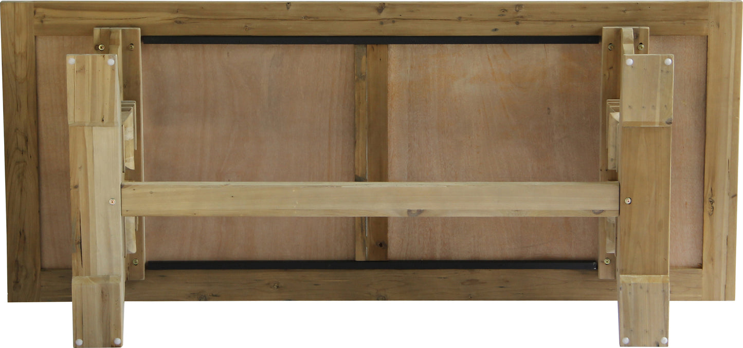 Rune matbord 240 cm - Återvunnen furu - Bordsskiva