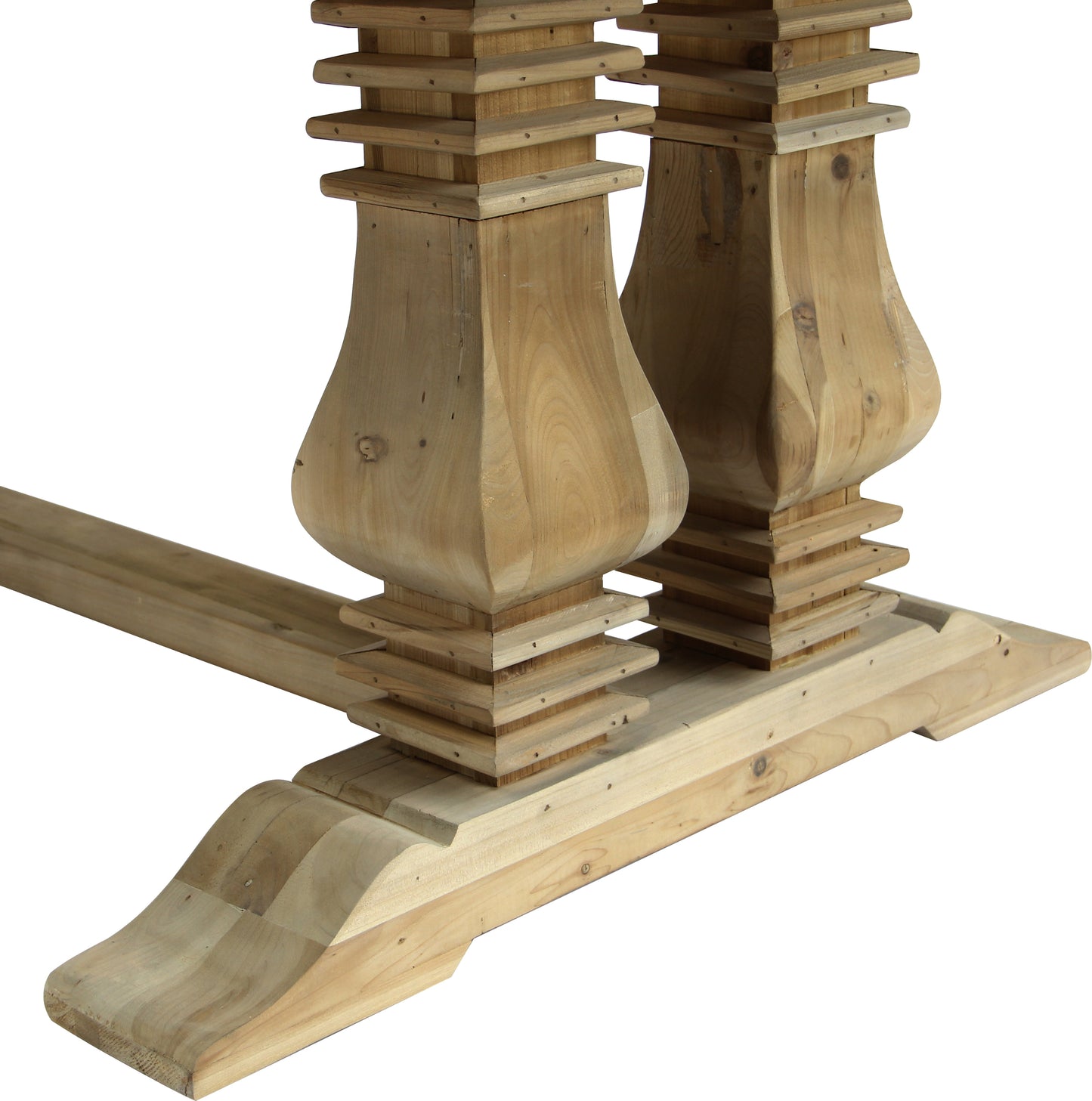 Rune matbord 240 cm - Återvunnen furu - Bordsskiva