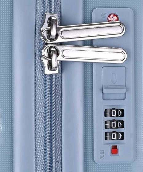 Oslo resväska 3-set - Ljusblå