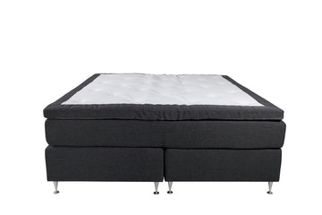 Älvdalen 180 cm fast M grått tyg