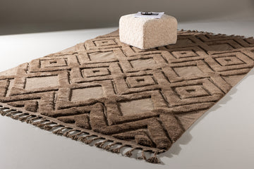 Dahlia Wool-160*230--Rectangular-Nougat