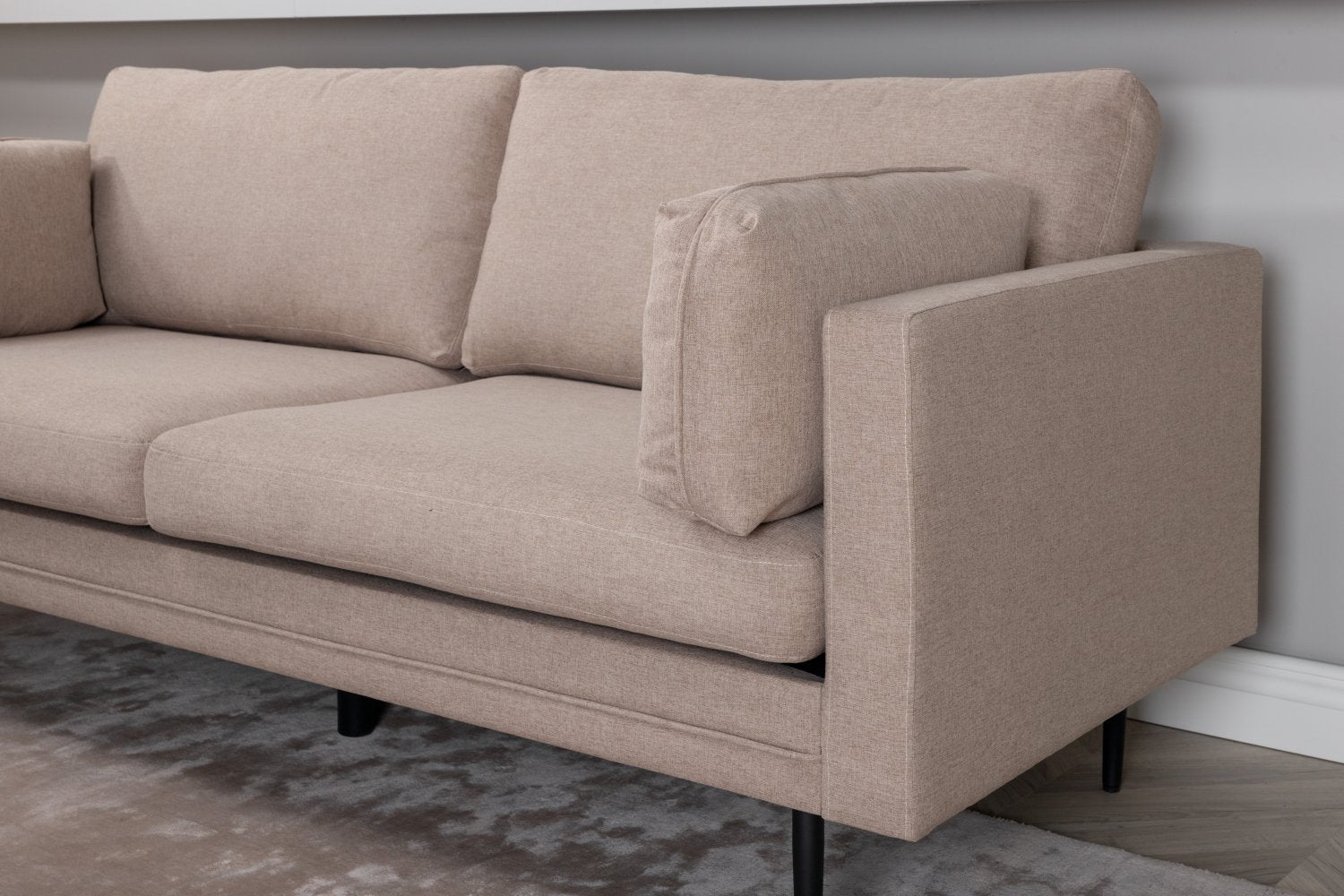 Boom soffa black/brown - Venture Home