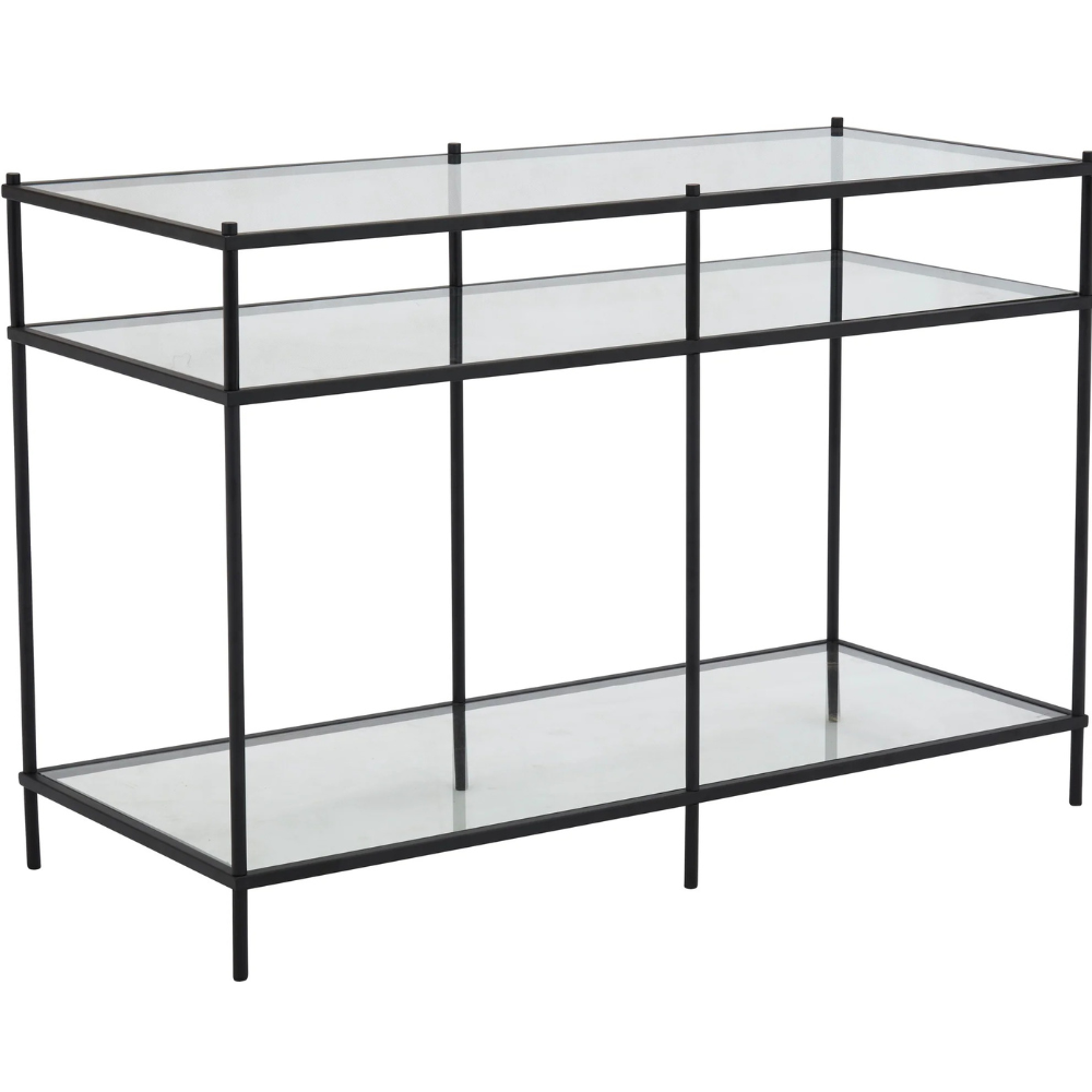 Tiffany Inca Avlastningsbord - Svart