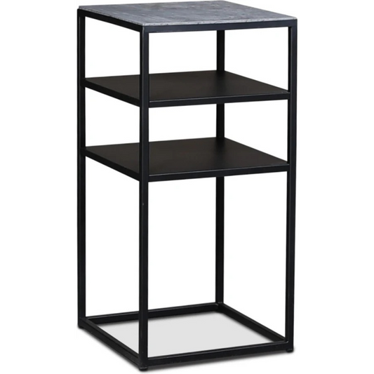 Style bedsidetable frame black