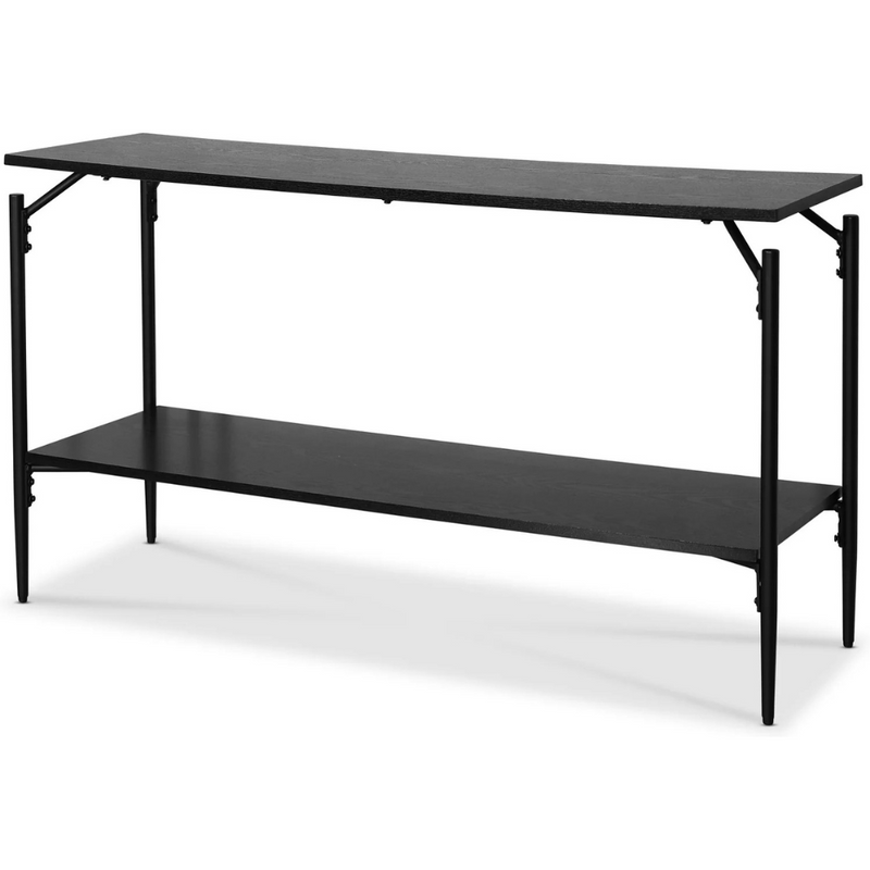 Wayne konsolbord svartbetsad ek 135 x 90 cm