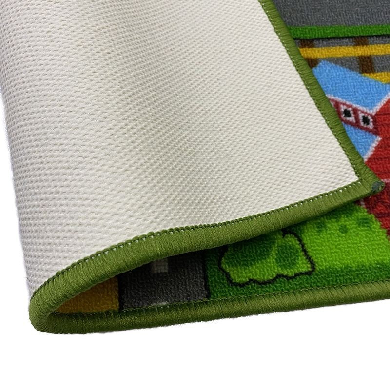 Barnmatta Trafikmatta 1 Tuftad - 133x175 cm