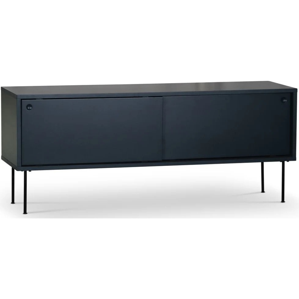 Volume mediabänk 132 cm - Antracit - Stomme