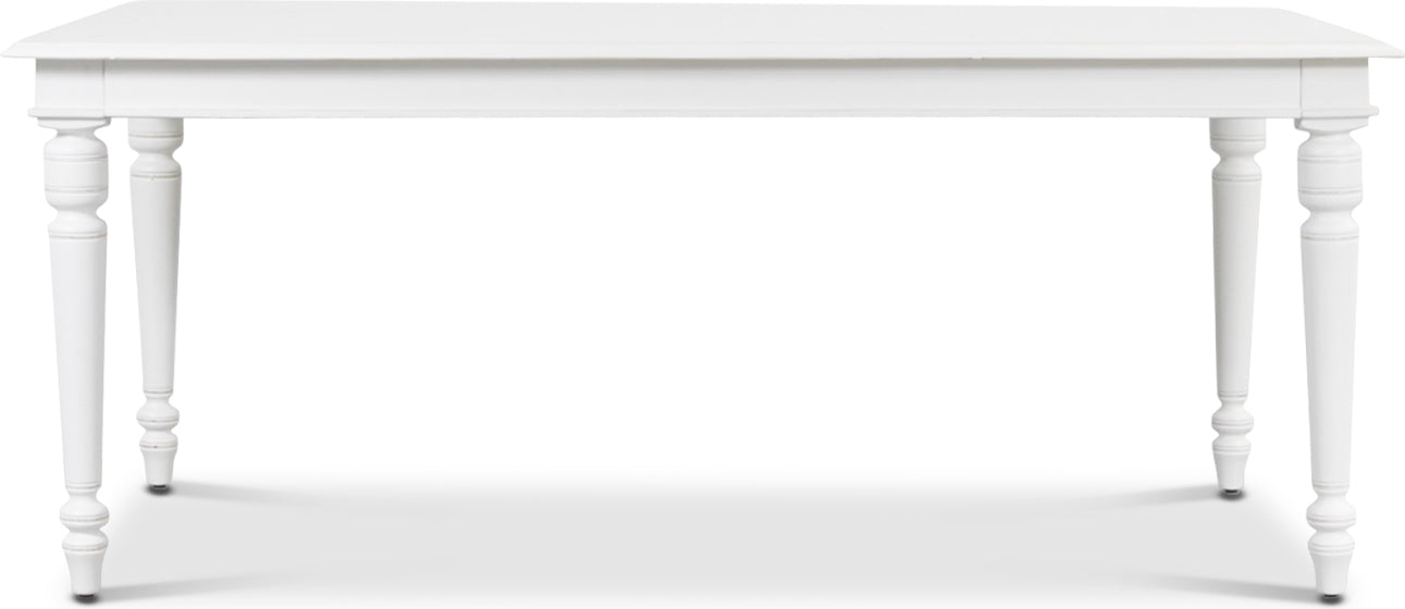 Paris matbord 180 cm - Vit