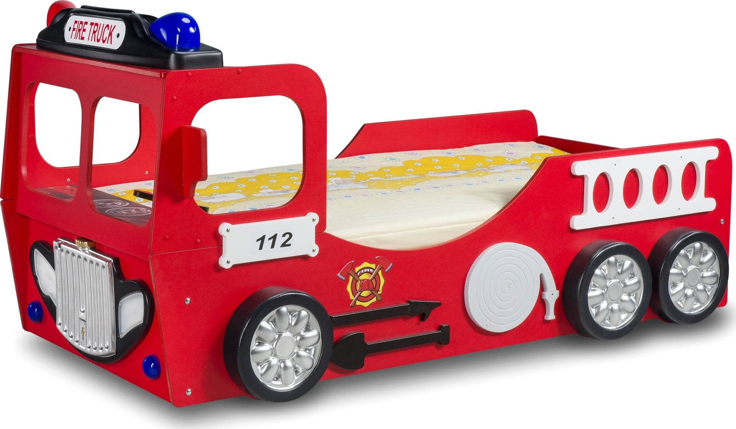 Barnsäng brandbil Alfons