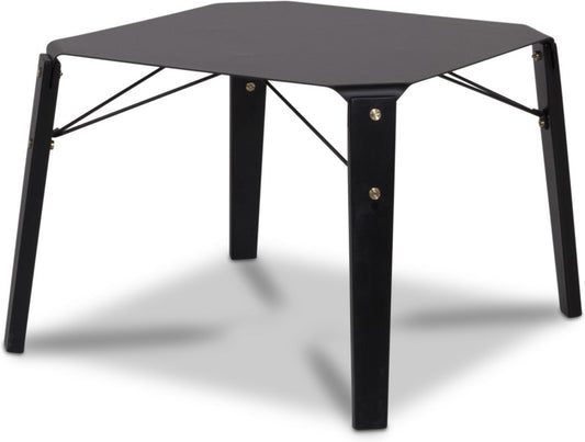Talk fyrkantigt soffbord - Svart/Mässing