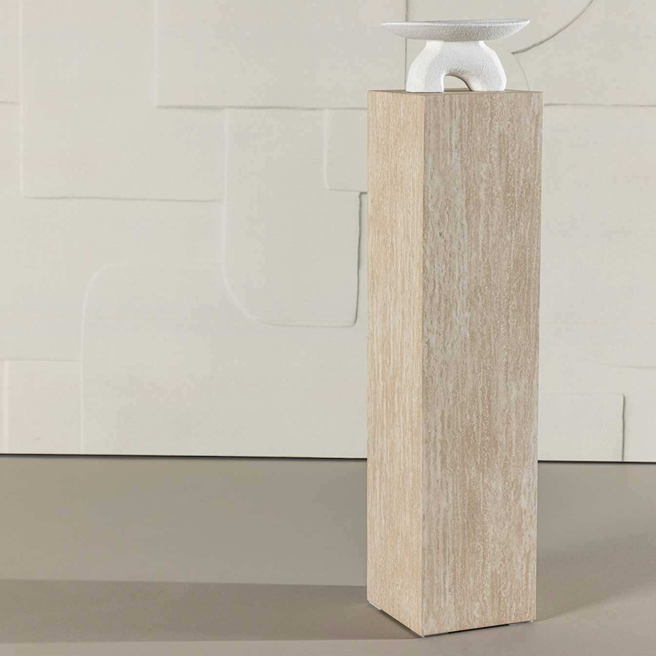 Piedestal Vind Ramsvik Travertine 95 cm