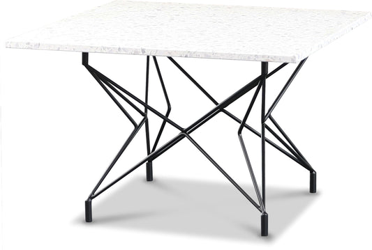 Air Toppskiva, Soffbord, 75x75, Bianco