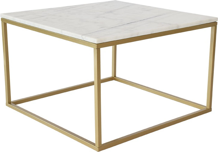 Vit marmorskiva 75x75 cm