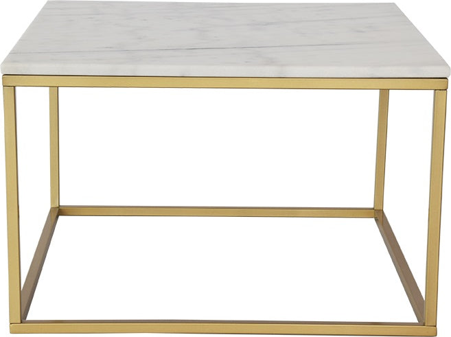 Vit marmorskiva 75x75 cm