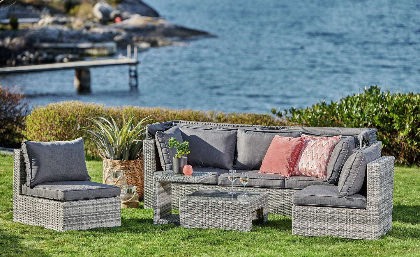 Slättvik byggbar loungegrupp