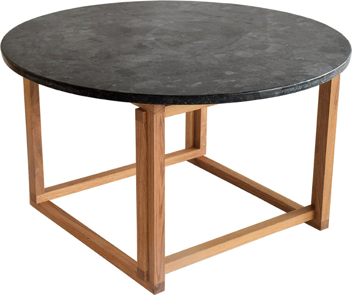 Accent underrede - Soffbord runt, Ø85 ek