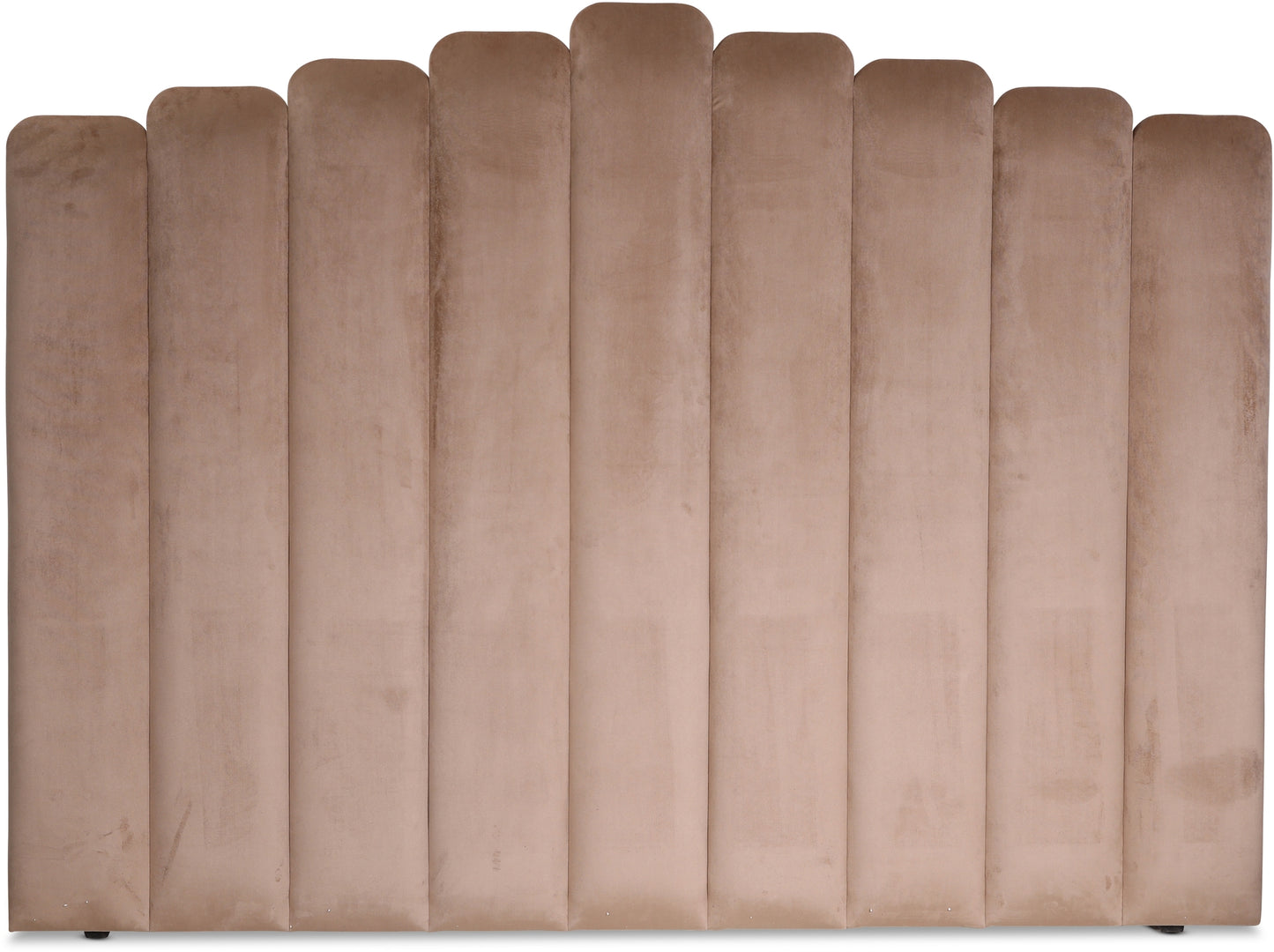 Fancy sänggavel Beige (Sammet)