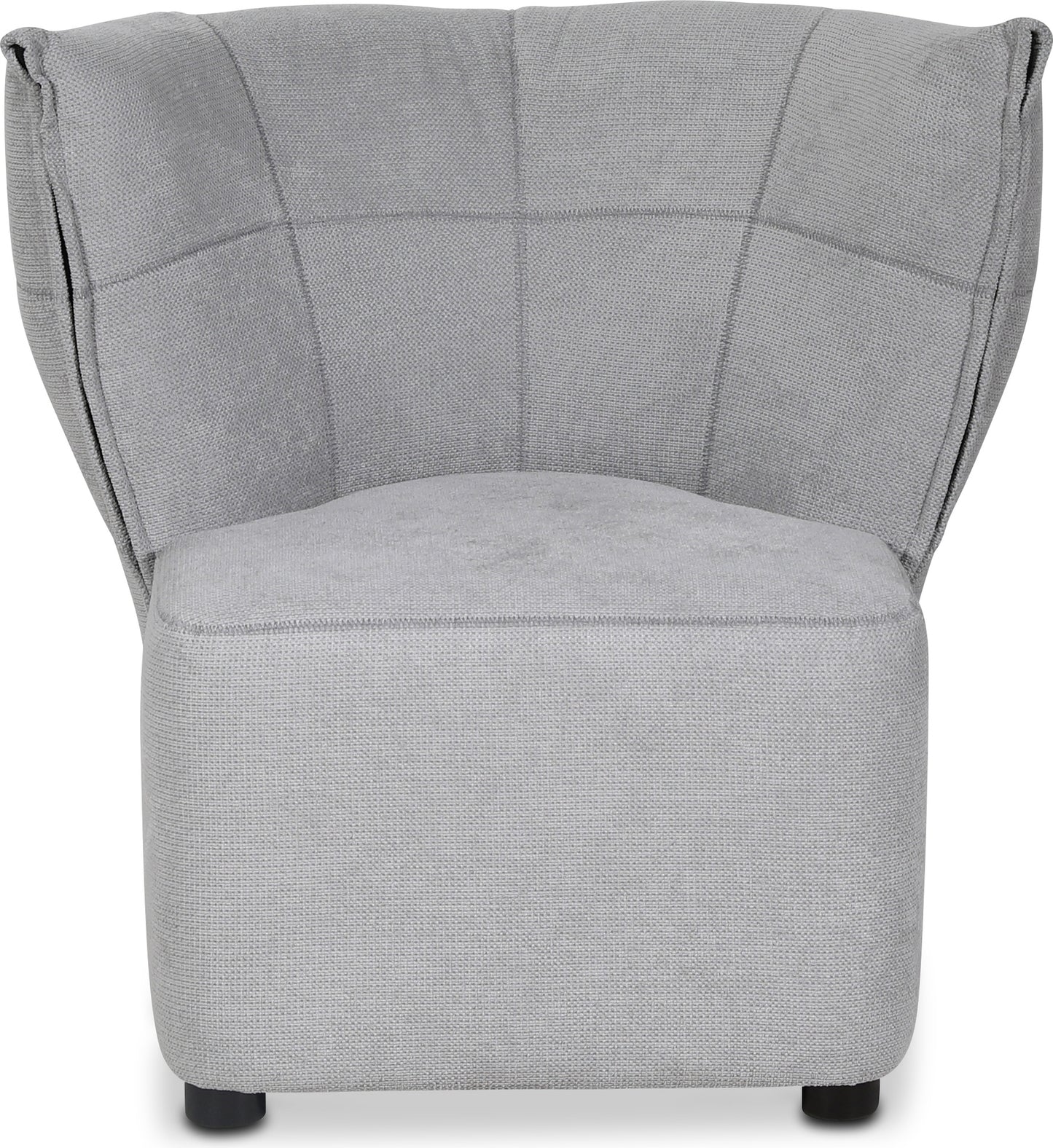 Mullsjö fåtölj i grått tyg