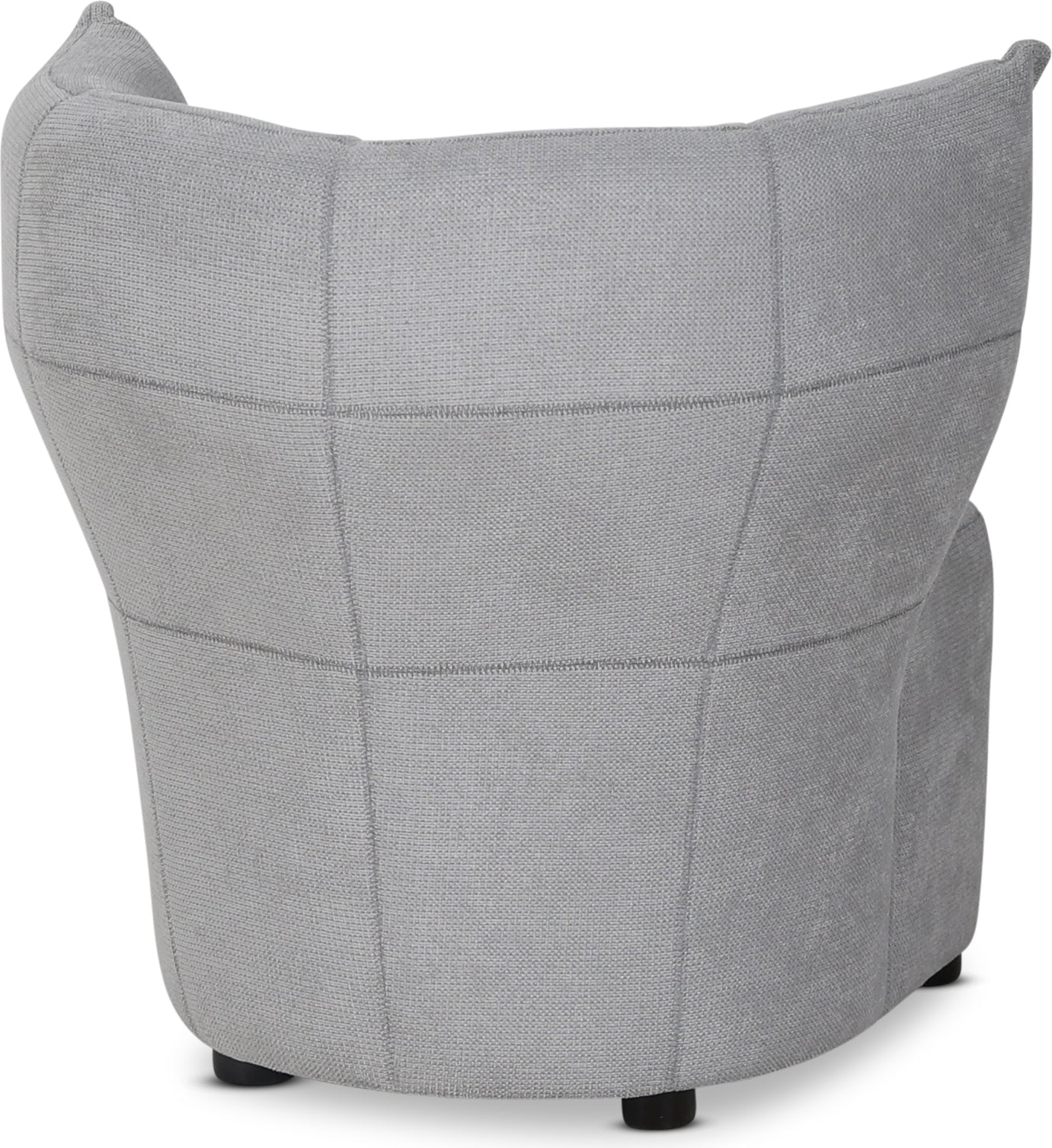 Mullsjö fåtölj i grått tyg