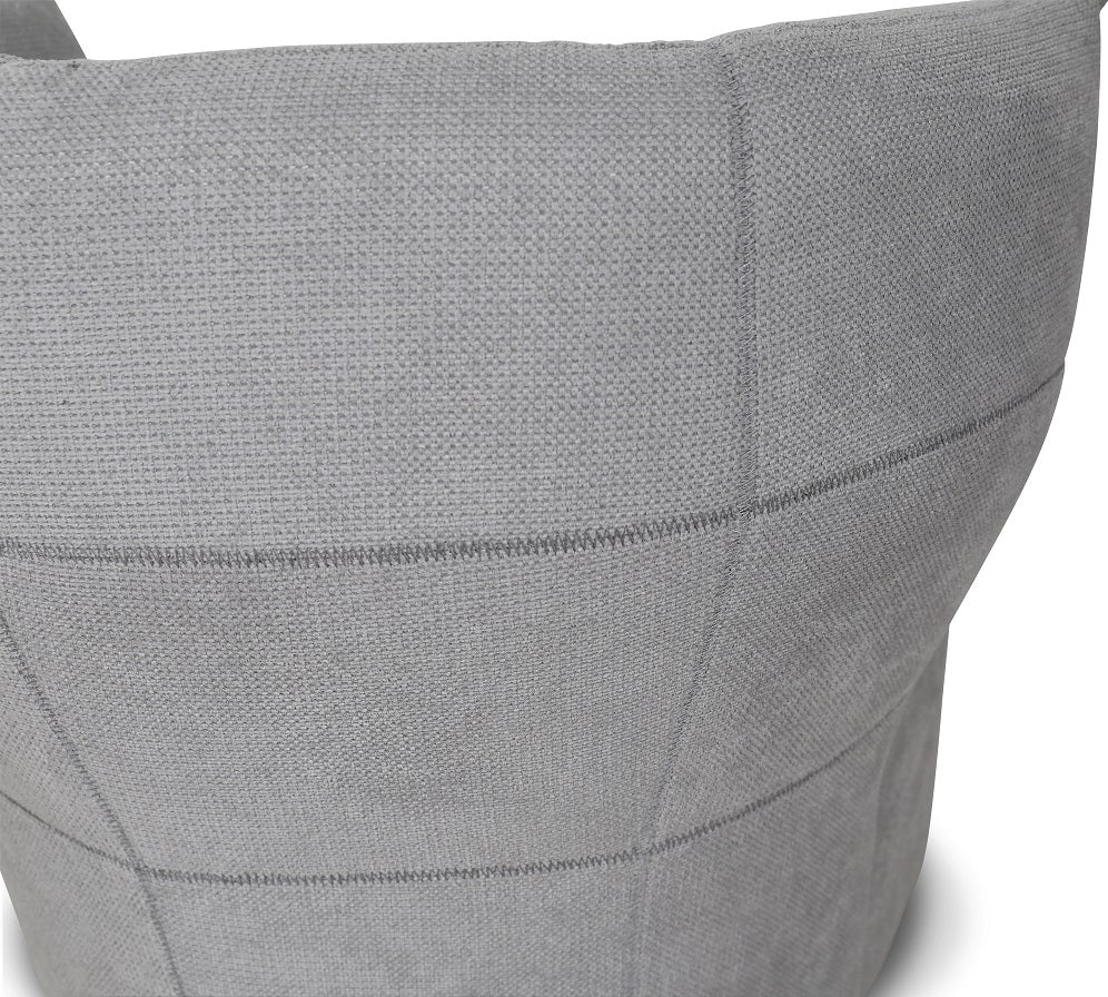 Mullsjö fåtölj i grått tyg