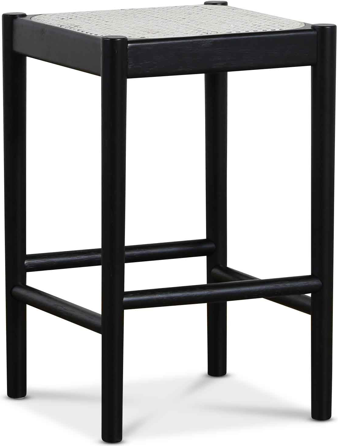 Twin barpall - Svart med rotting