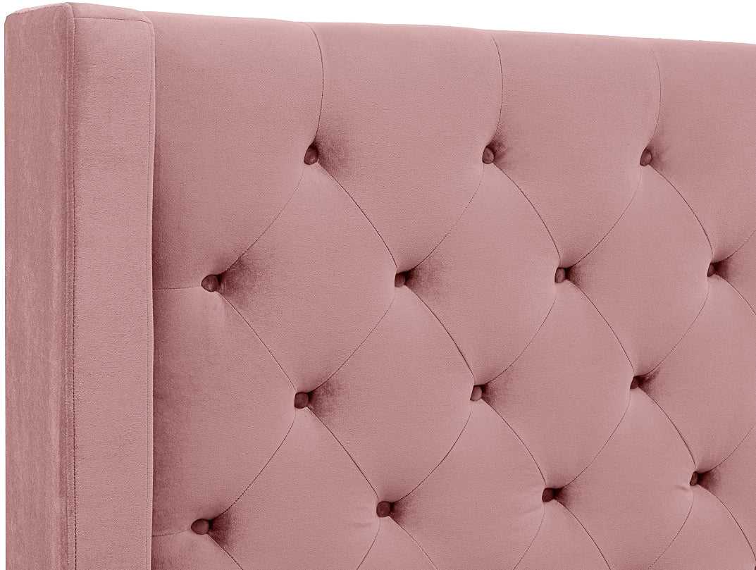 Almedal sänggavel med knappar