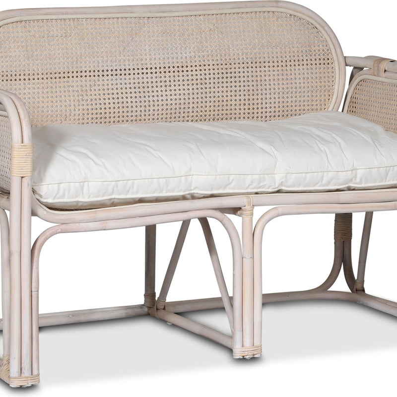 Glory Webbing 2-sits soffa i rotting - Whitewash
