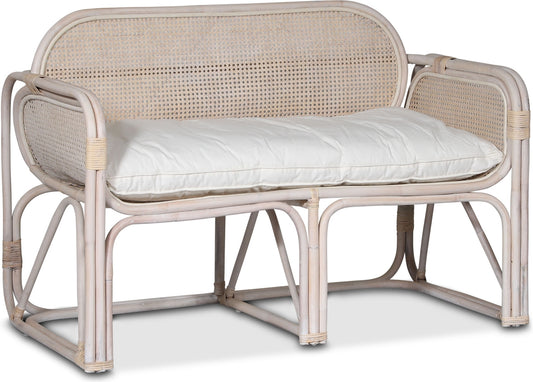 Glory Webbing 2-sits soffa i rotting - Whitewash