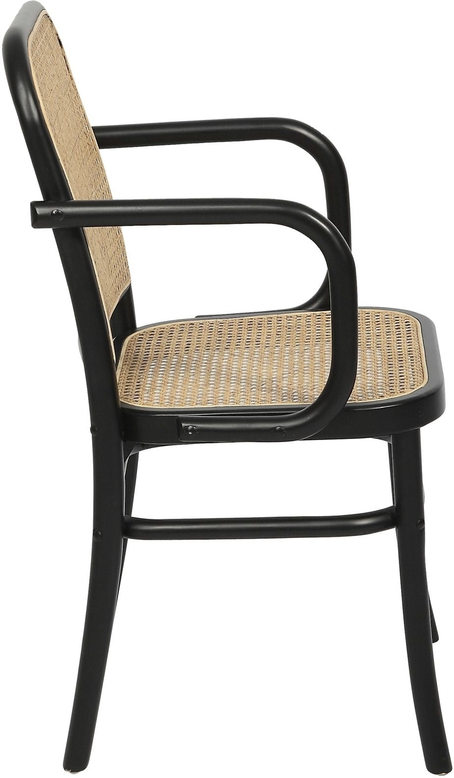 Tone karmstol i böjträ - Rotting/svart