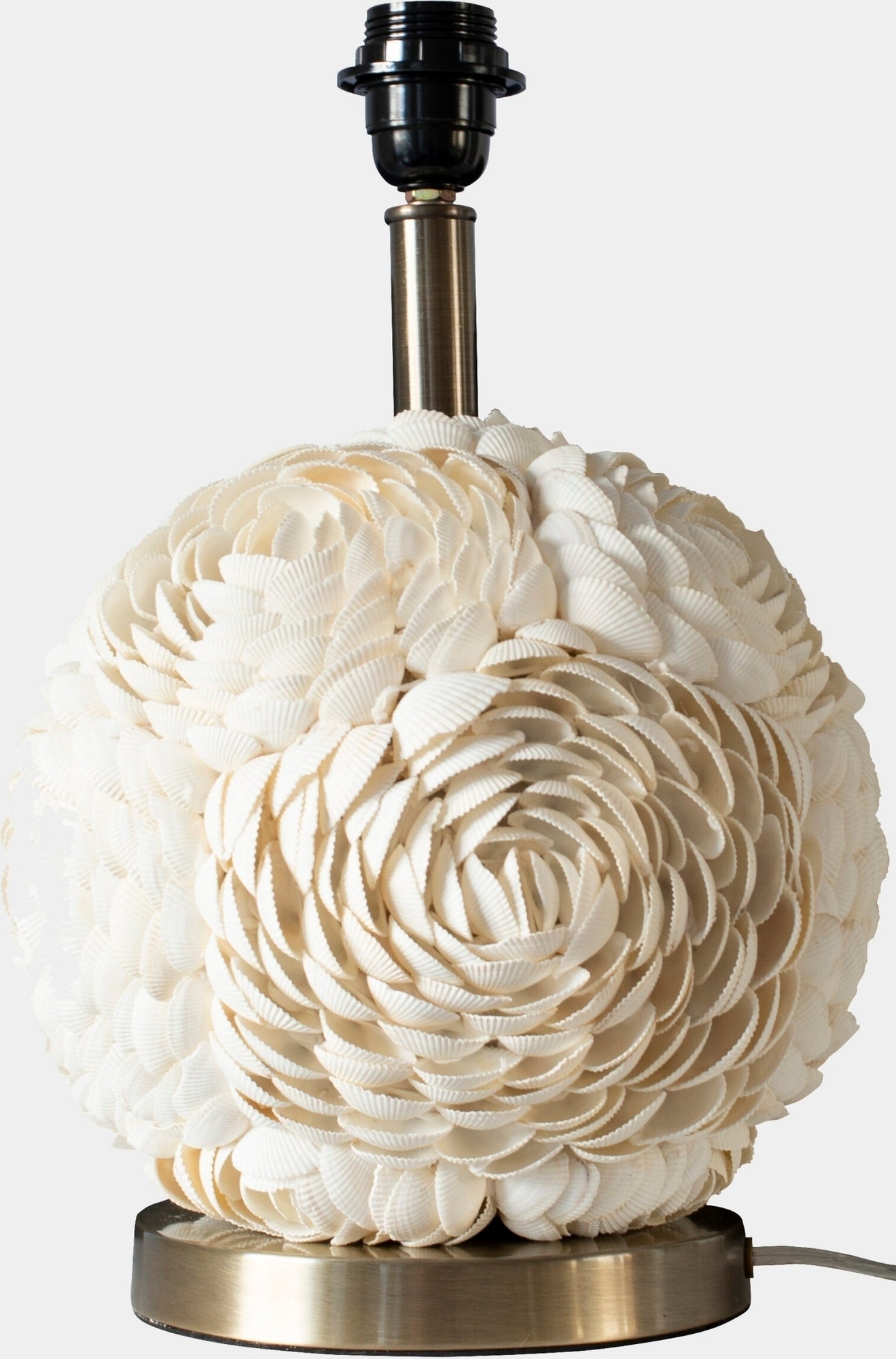 Cape Cod lampfot med snäckor