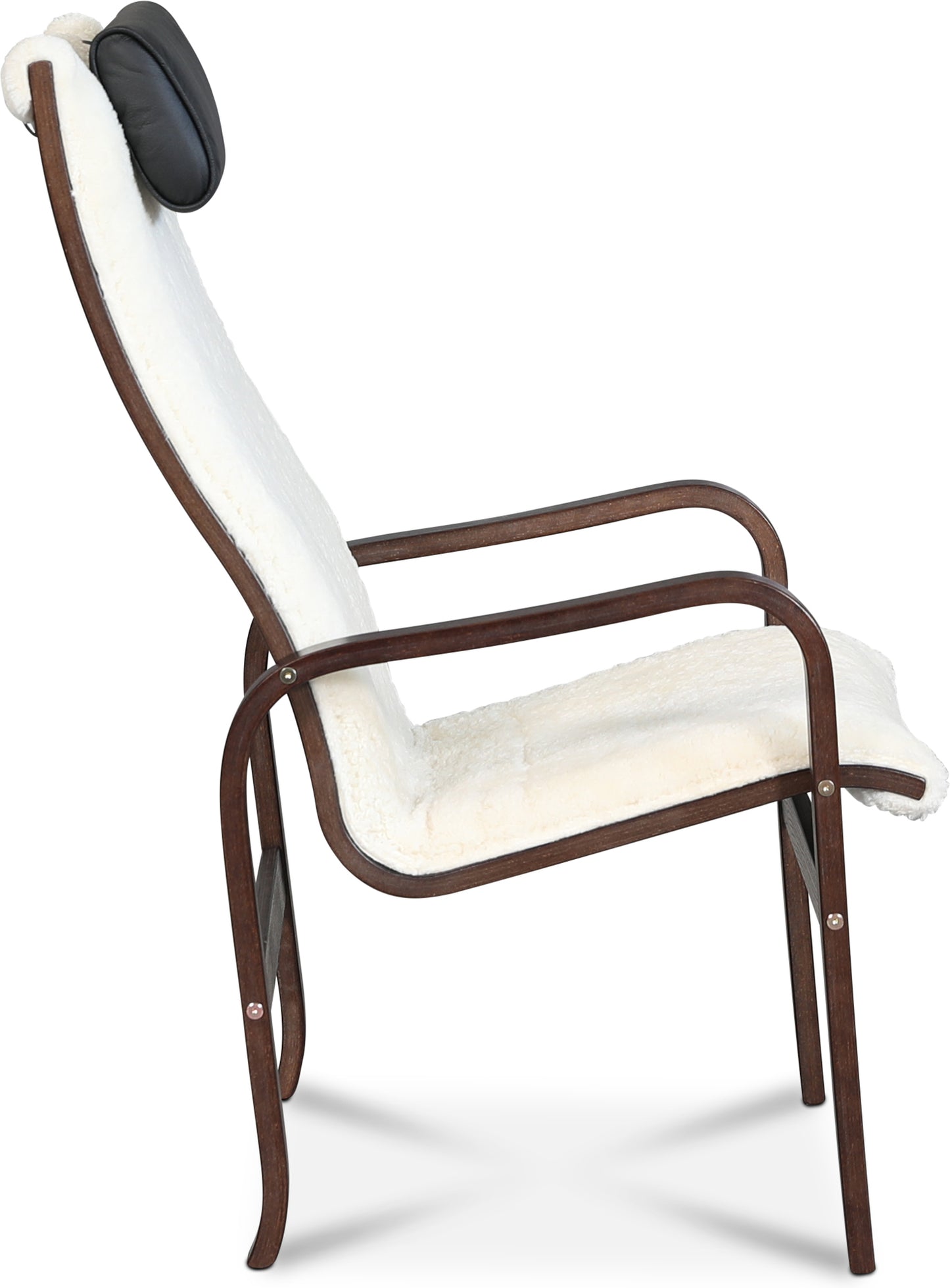 Fushion fåtölj i fårskinn