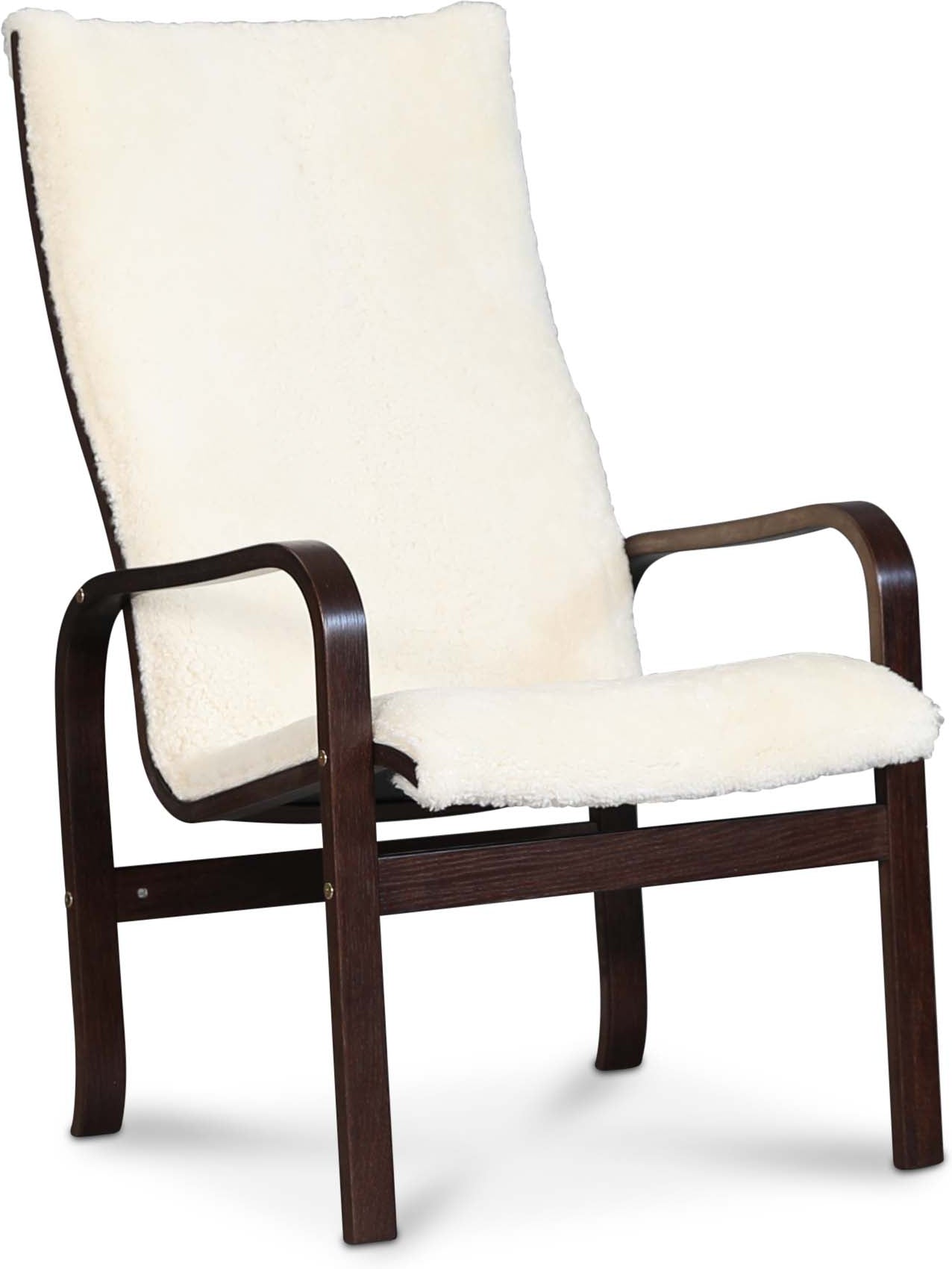 Fushion fåtölj i fårskinn