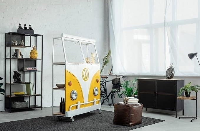 Vintage Bardisk med belysning