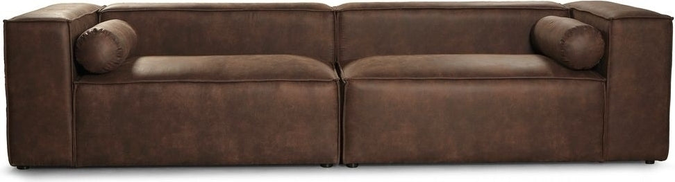 Madison XL soffa 300 cm - Matt velvet 34 Grön