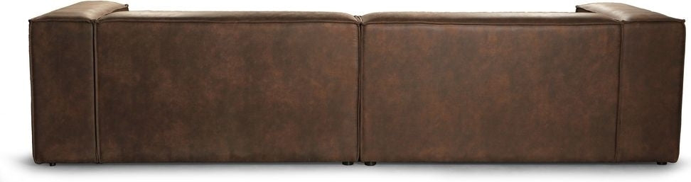 Madison XL soffa 300 cm - Matt velvet 34 Grön