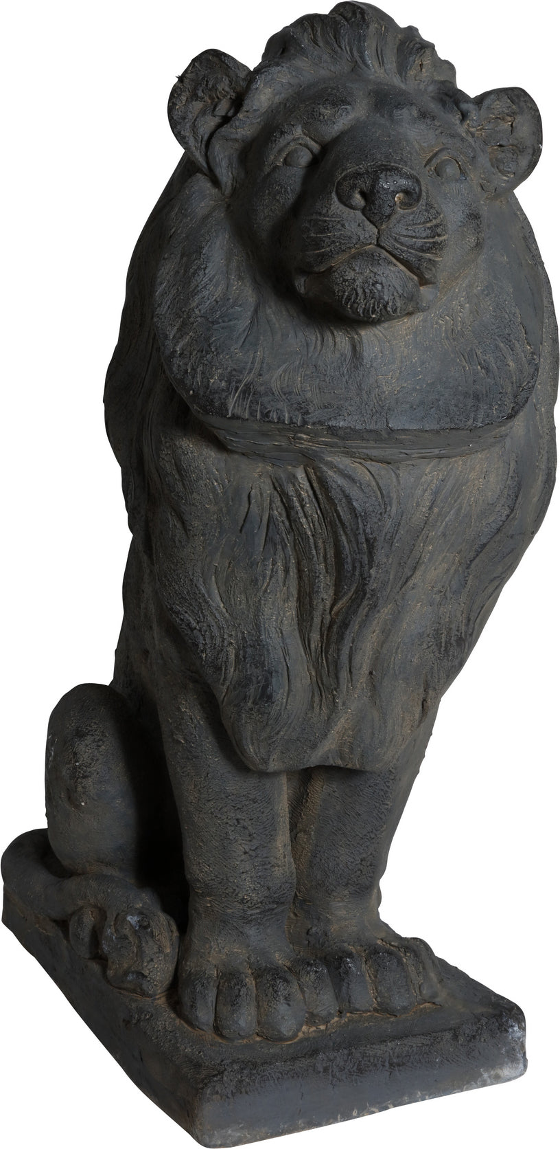 Trädgårdskonst Staty lejon - H80 cm