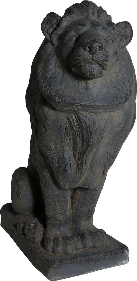 Trädgårdskonst Staty lejon - H80 cm