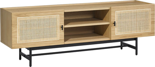 Othello mediabänk 160 cm - Ek/rotting