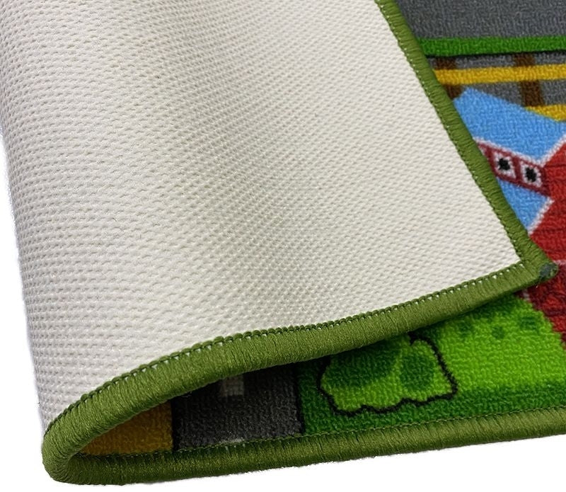 Barnmatta Trafikmatta 1 Tuftad - 133x175 cm